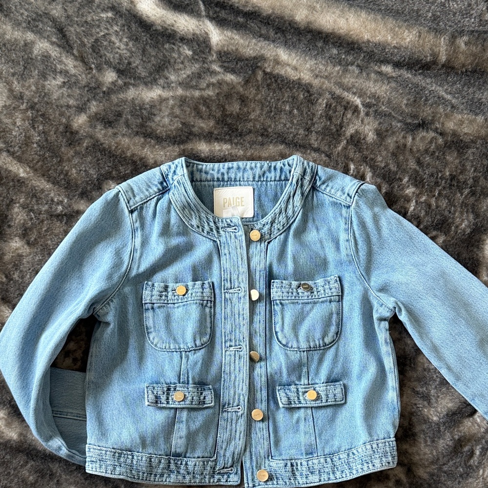 PAIGE Light Blue Jacket